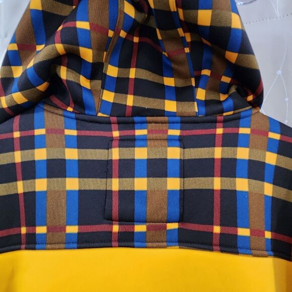 Neff Flint Shredder Hoodie Men's Size Large Black / Yellow / Blue‎ - Picture 11 of 16